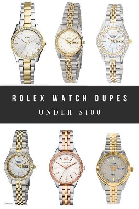 rolex dupe mens|rolex dupe women's.